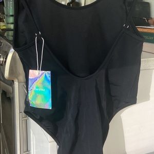 BERSHKA - *brand new* black swimsuit *tags on*